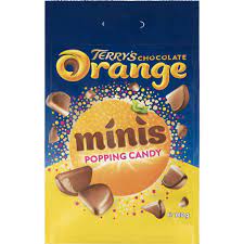 Terry's Chocolate Orange Minis With Popping Candy 140g
