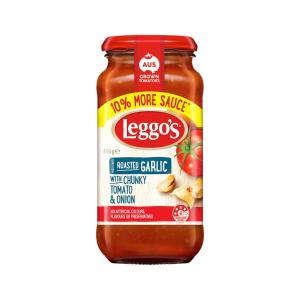 Leggo's Tomato Roasted Garlic Pasta Sauce Jar | 550g