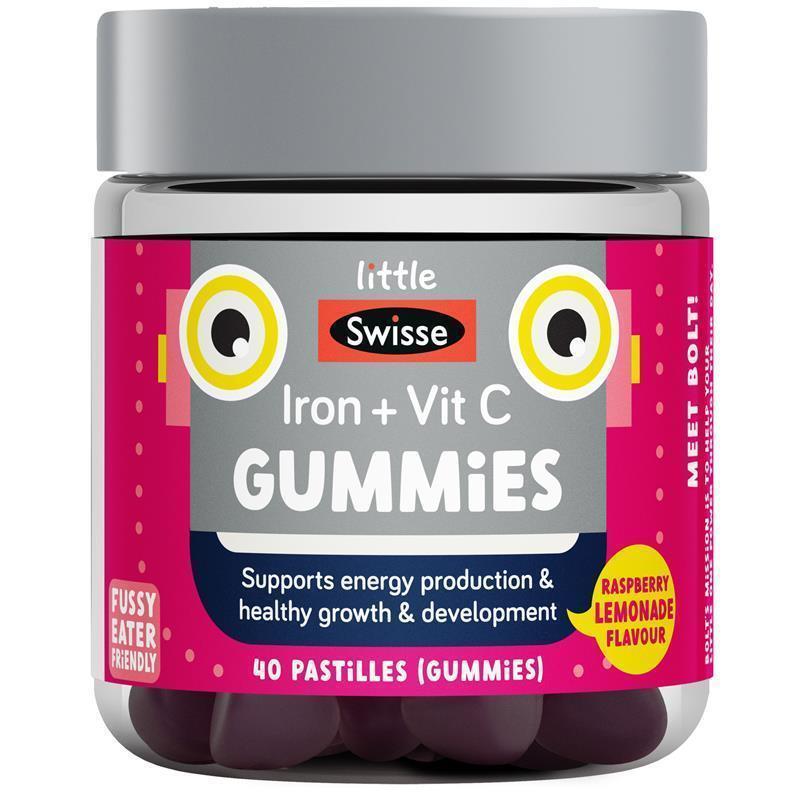 Swisse Kids Gummies Iron + Vit C