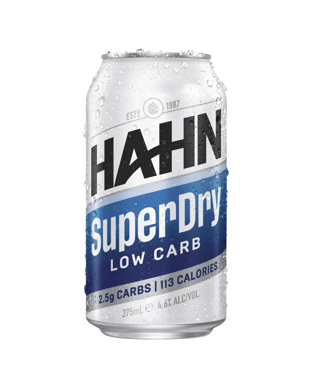 Hahn Super Dry Lager Cans 375ml