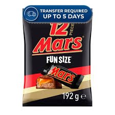Approaching or Just Over Best Before Date – Mars Chocolate Fun Size Share Bag 12 Pieces | 192g