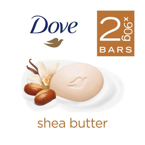 Dove Beauty Bar Shea Butter 2 X 90g