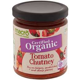 Macro Chutney Tomato 275g