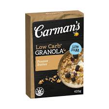Carman's Low Carb Granola Peanut Butter 425g