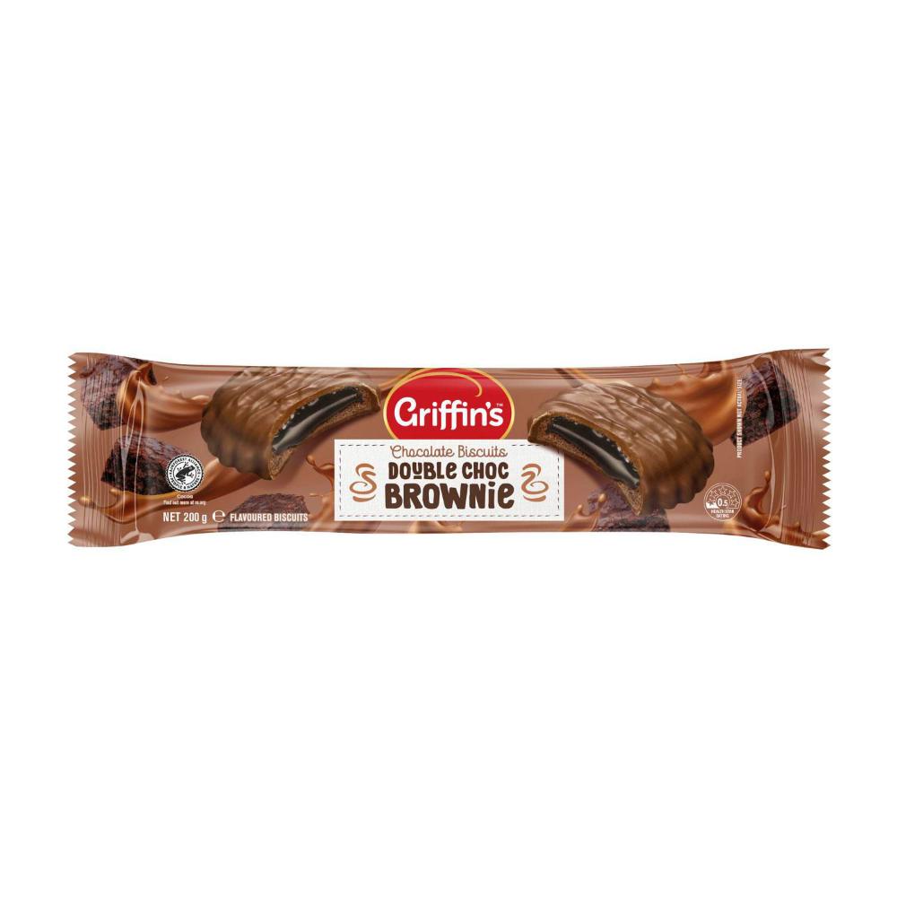 Griffins Marvels Choc Fudge Brownie Chocolate Biscuits | 200g