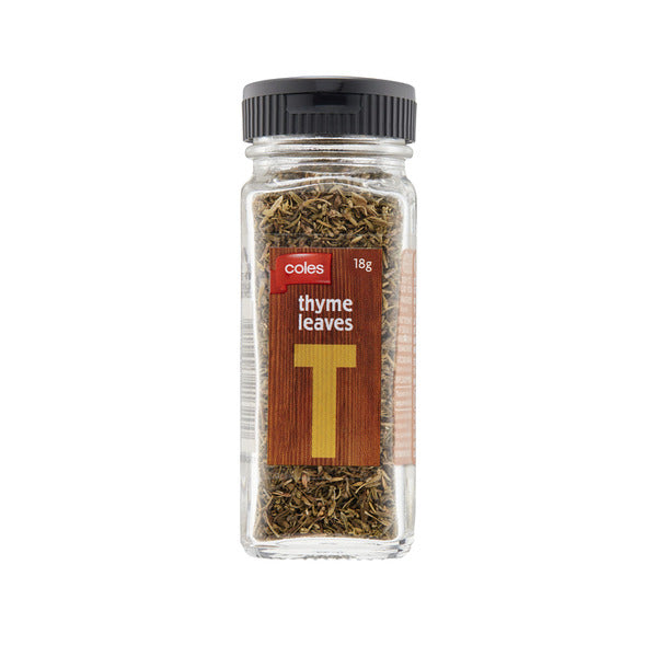 Coles Herbs Thyme Leaves 18g