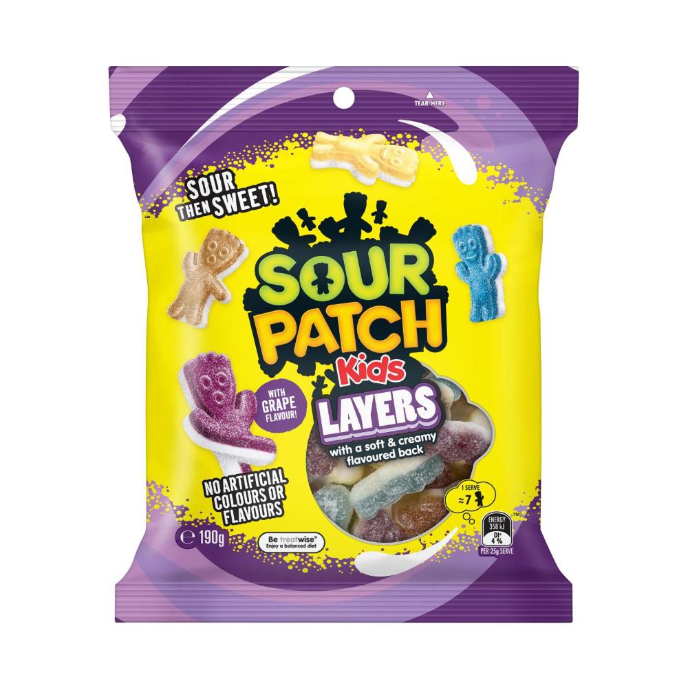 Sour Patch Kids Layers. 190GRAM