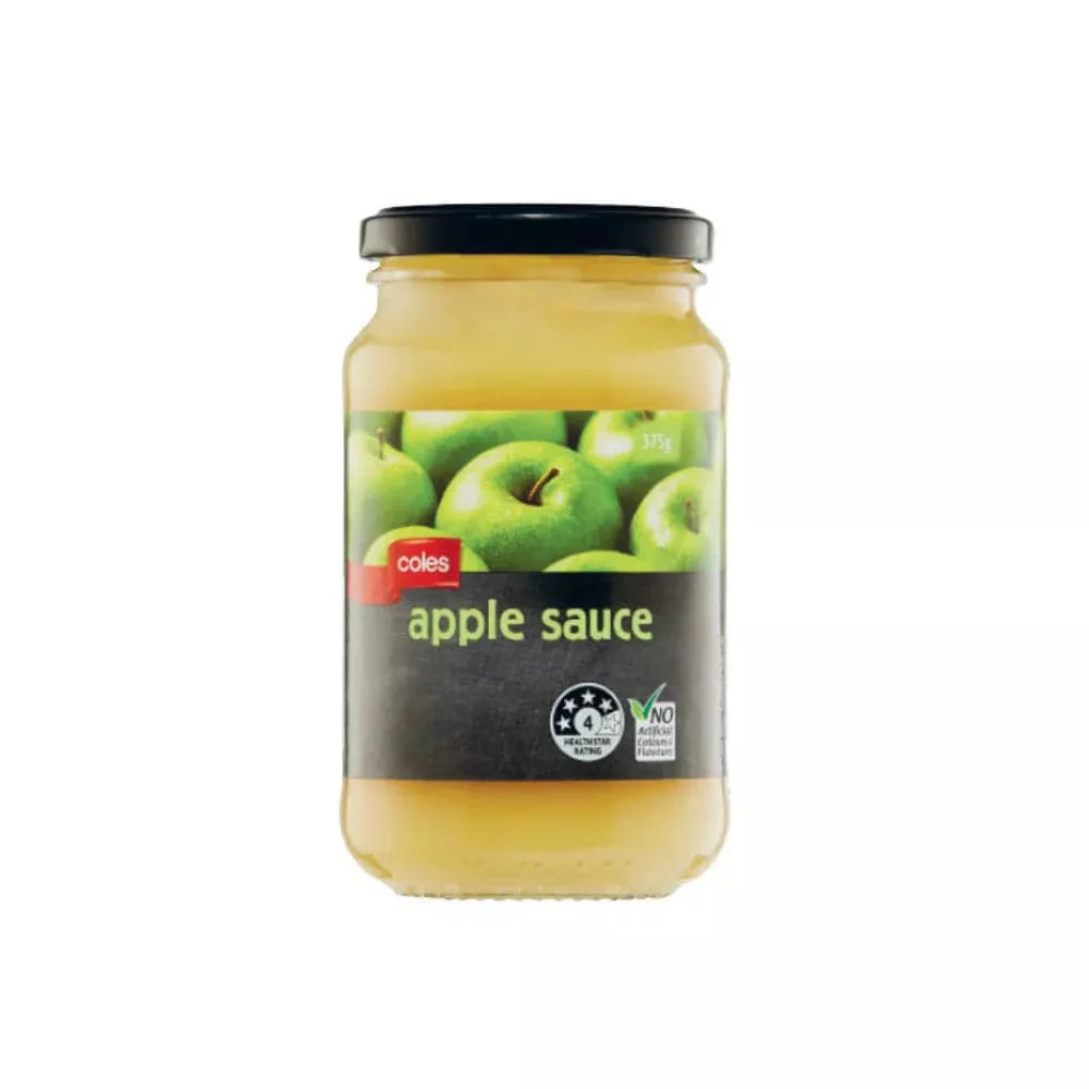 Coles Apple Sauce 375g