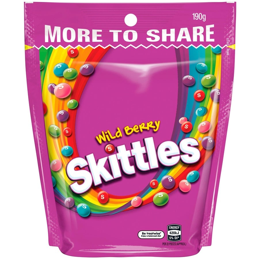 Skittles Wild Berry 190g