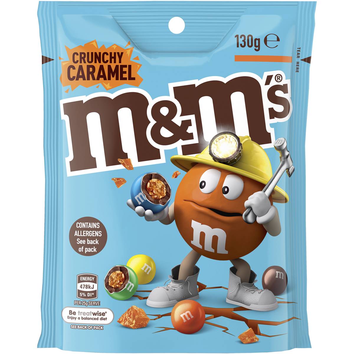 M&M's Crunchy Caramel 130g