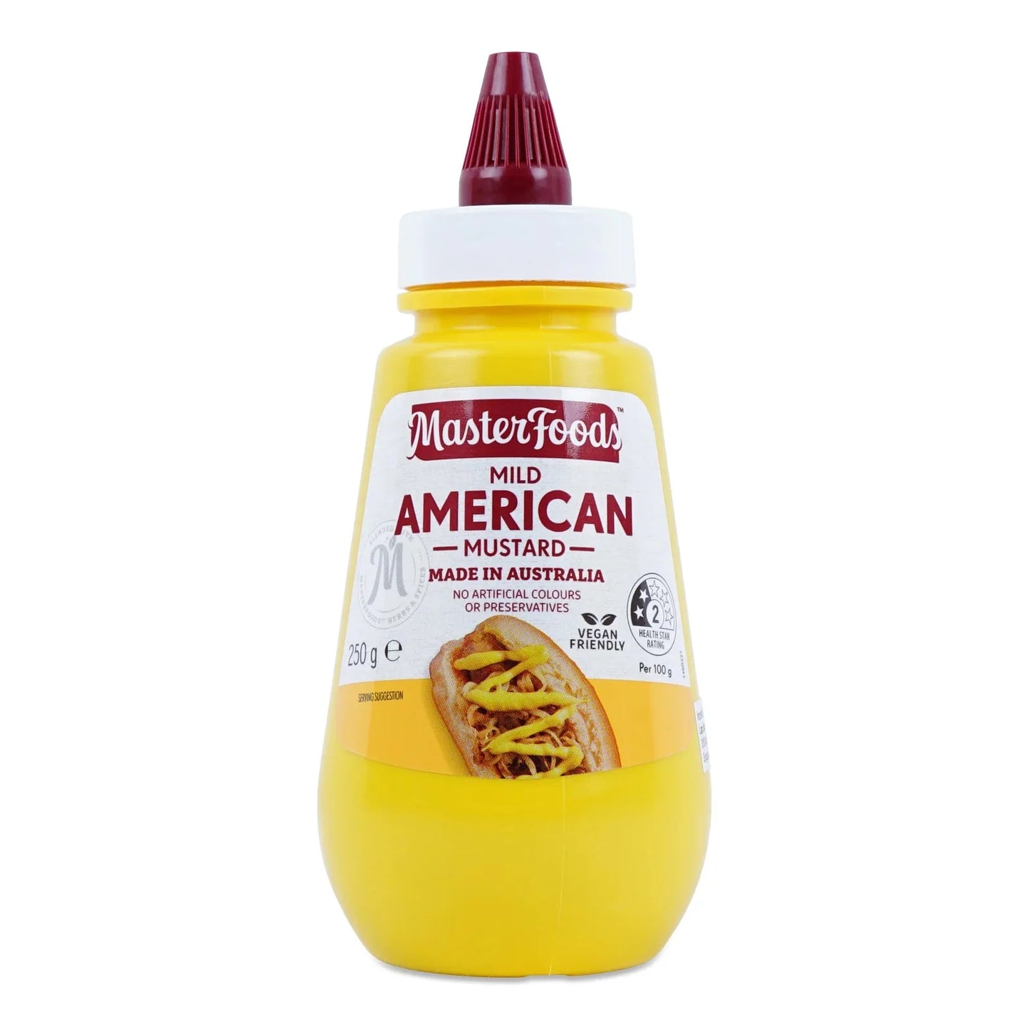 Masterfoods Mustard Mild American 250g