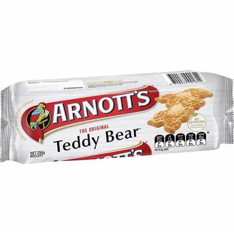 Arnott's Biscuits Teddy Bear 250g