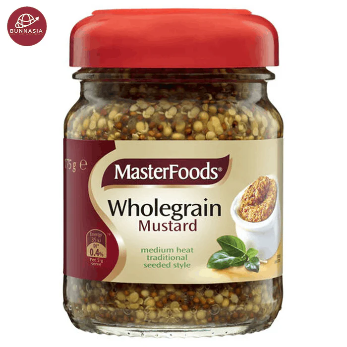 Masterfoods Mustard Wholegrain 175g