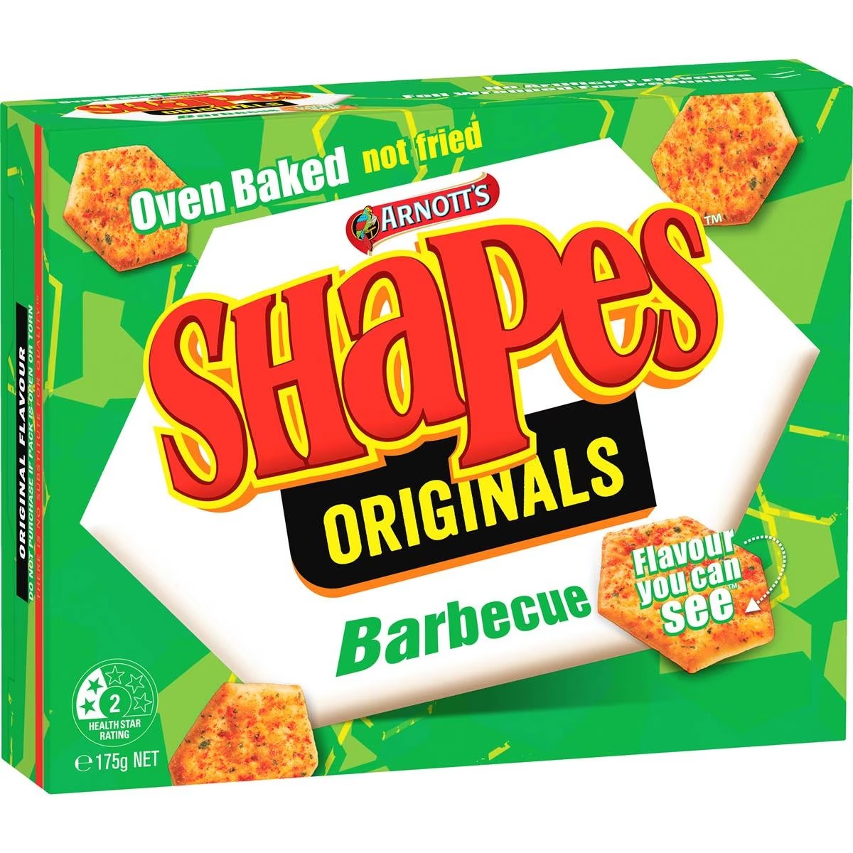 Arnott's Shapes Barbecue 175g