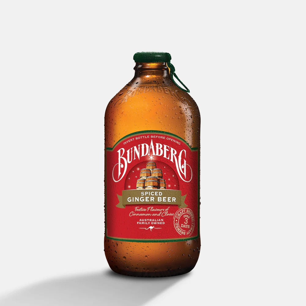 Bundaberg (4pk) Ginger Beer Spiced 375ml
