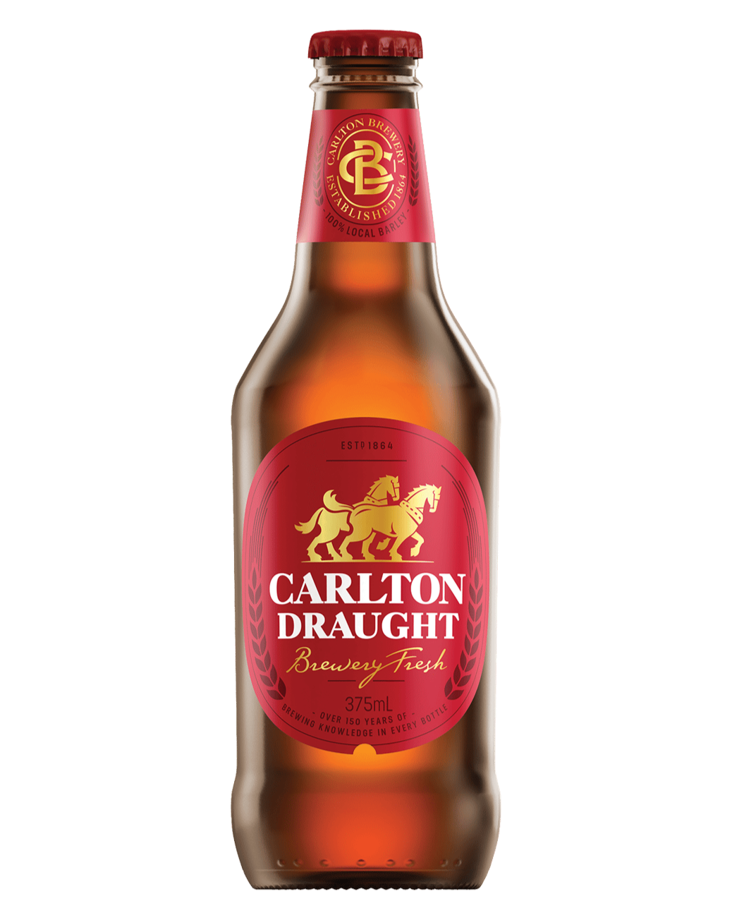 Beer Carlton Draught (Bottle) 375ml