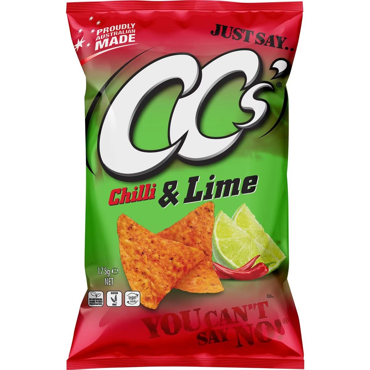 CC's Corn Chips Chilli & Lime 175g