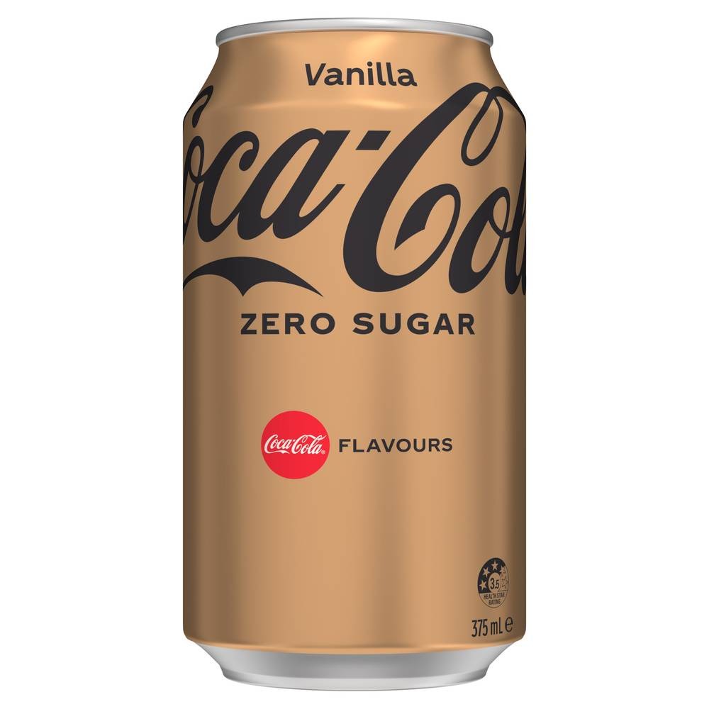 Coca-Cola Vanilla Zero Sugar 375ml