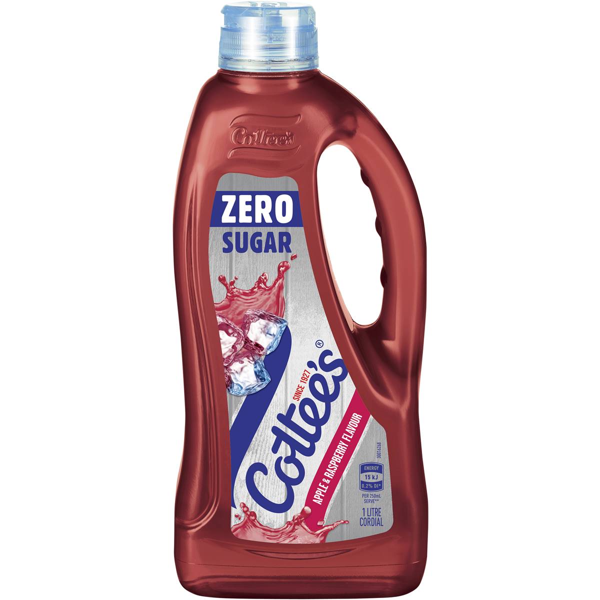 Cottee's Cordial Apple & Raspberry Zero Sugar 1L
