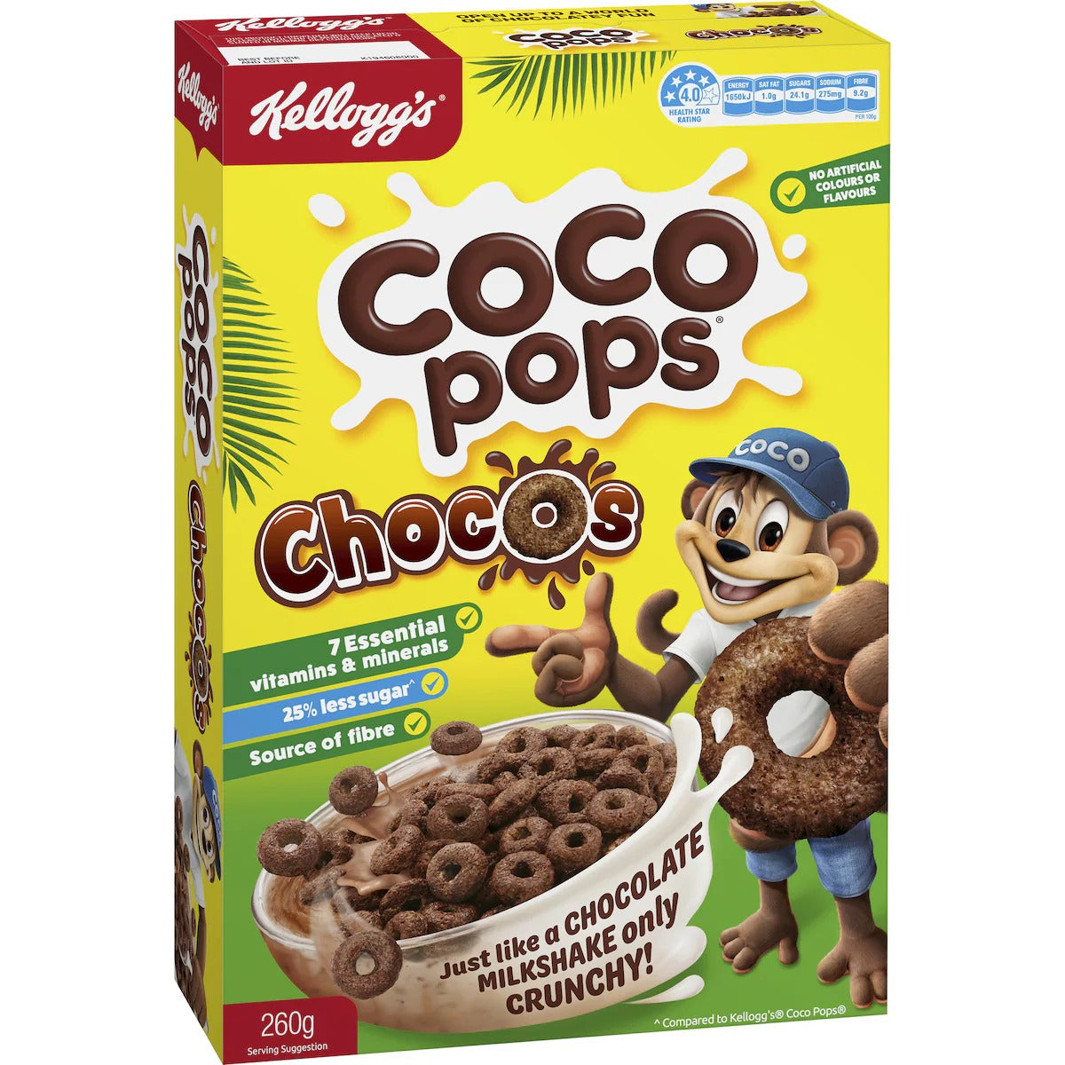 Kellogg's Coco Pops Chocos 260g