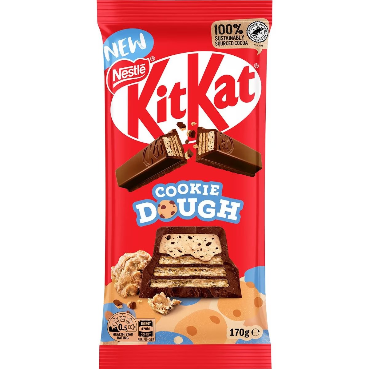 Nestle Block KitKat Cookie Dough 170g