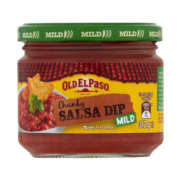 Old El Paso Salsa Dip Chunky Mild 312g - do not reorder