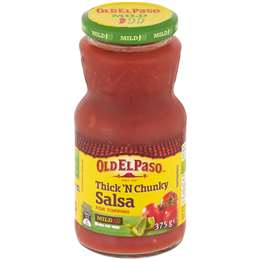 Old El Paso Salsa Thick N Chunky Mild 375g - do not reorder