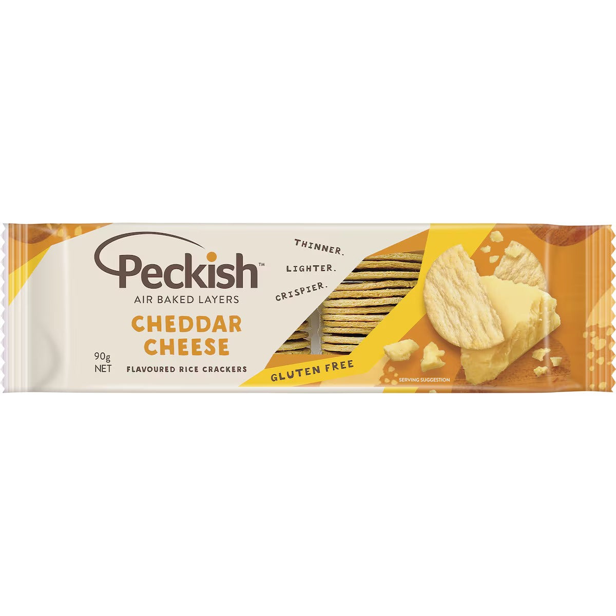 Peckish Crackers Cheddar Cheese 90g