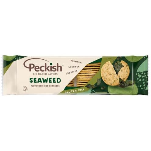 Peckish Crackers Seaweed 90g