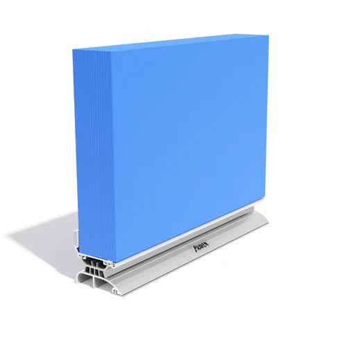 Raven 915mm Clear Anodised Storm Proof Door Seal RP4