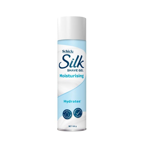 Schick Silk Womens Foaming Shave Gel Moisturising 198g