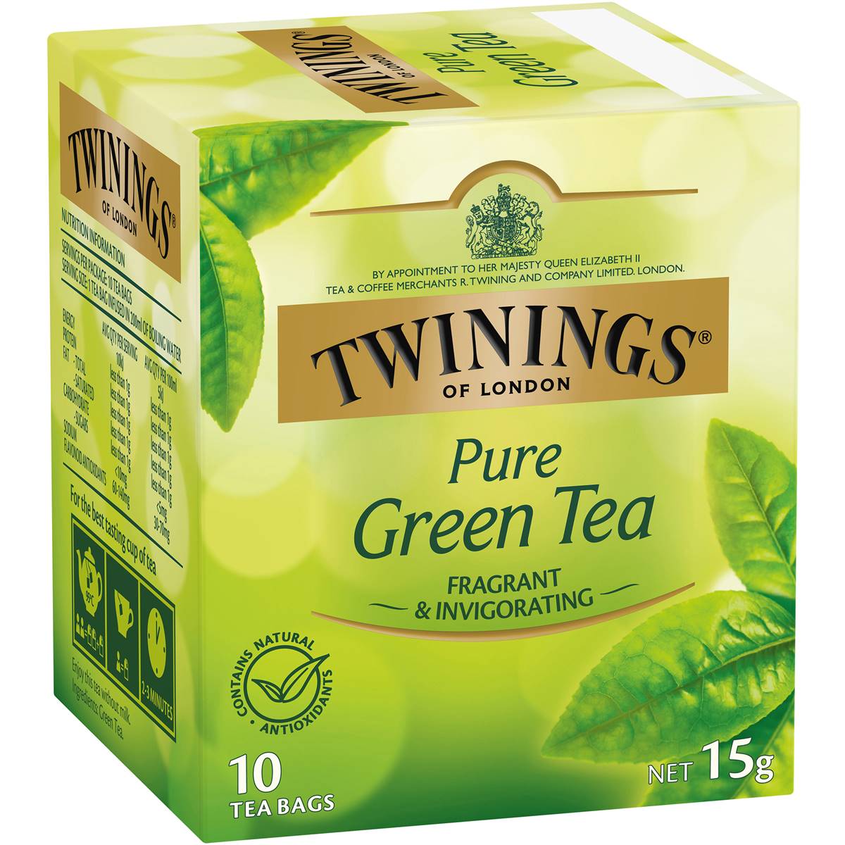 Twinings Pure Green Tea (10pk) 15g