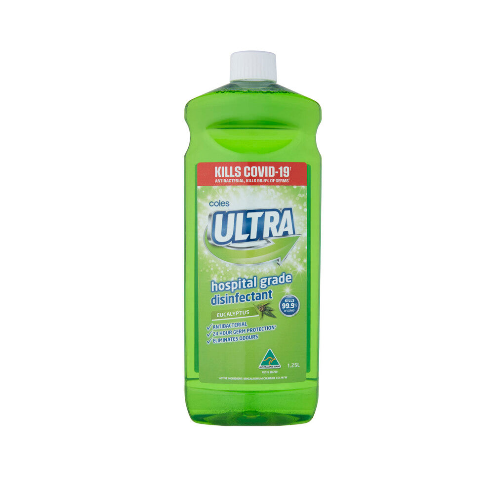Coles Ultra Disinfectant Eucalyptus 1.25L