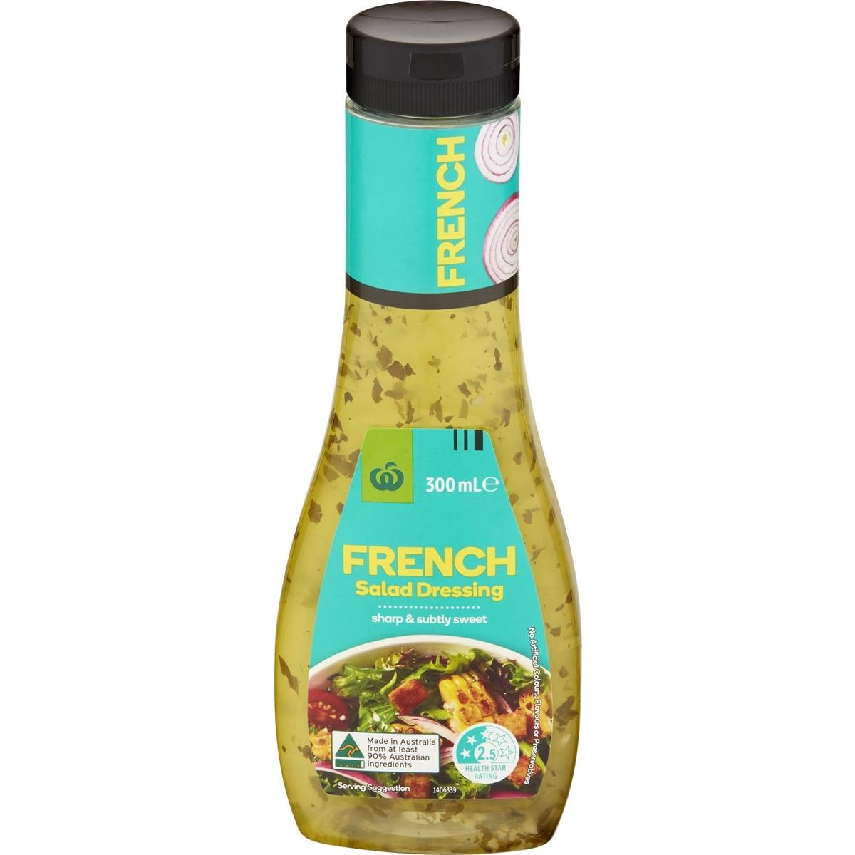 Woolworths Dressing French 300ml***