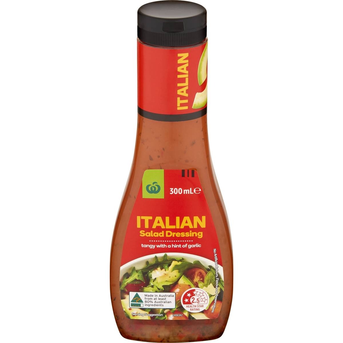 Woolworths Dressing Italian 300ml***