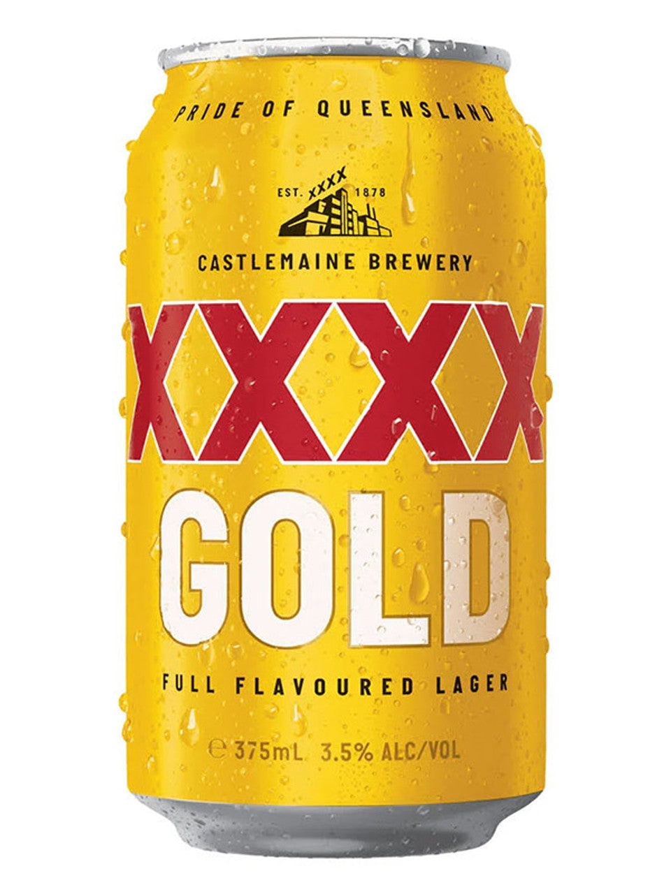 Beer XXXX Gold (Can) 375ml