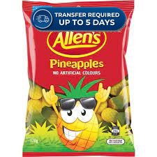 Allen's Pineapples 170g -(Extended Dispatch)