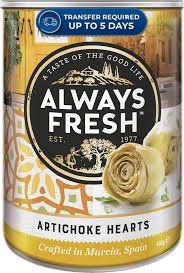 Always Fresh Marinated Artichoke Hearts 400g -(Extended Dispatch)