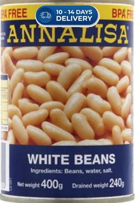 Annalisa White Beans 400g -(Extended Dispatch)
