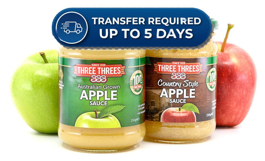 Three Threes Apple Sauce 250g -(Extended Dispatch)