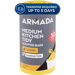 Armada Medium Kitchen Tidy Bag Lavender/Lemon Scented 30 pack -(Extended Dispatch)