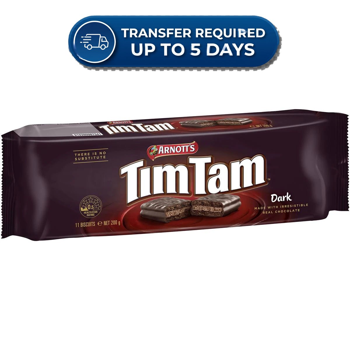 Arnott's Tim Tam Dark 200g -(Extended Dispatch)