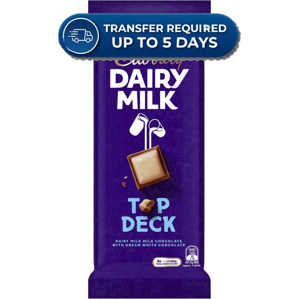 Cadbury Block Top Deck 180g -(Extended Dispatch)