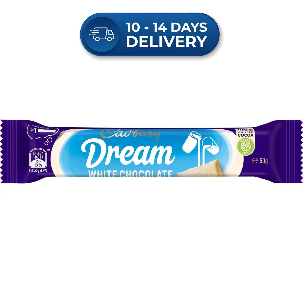 Cadbury Bar Dream 50g -(Extended Dispatch)