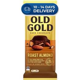 Cadbury Block Old Gold Roast Almond 180g -(Extended Dispatch)