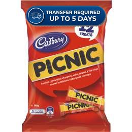 Cadbury Sharepack Picnic (12pk) 180g -(Extended Dispatch)