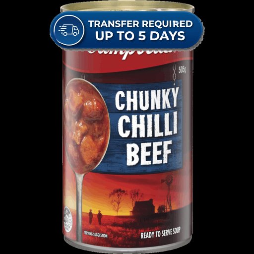 Campbell's Soup Chunky Chilli Beef 505g -(Extended Dispatch)