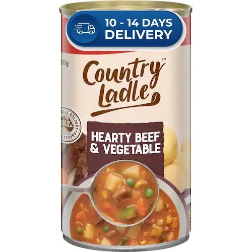 Campbell's Soup Country Ladle Hearty Beef & Vegetable 500g -(Extended Dispatch)