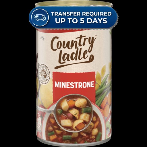 Campbell's Soup Country Ladle Minestrone 495g -(Extended Dispatch)