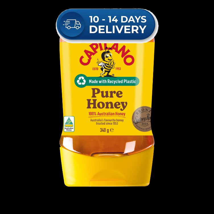 Capilano Pure Honey 340g -(Extended Dispatch)